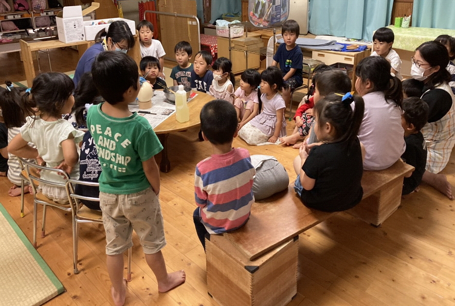 クラスだより2021年5月25日かもしか3歳児（曽於市のスイミーこども園）